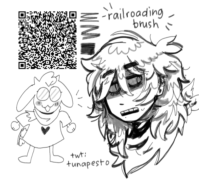 railroading brush