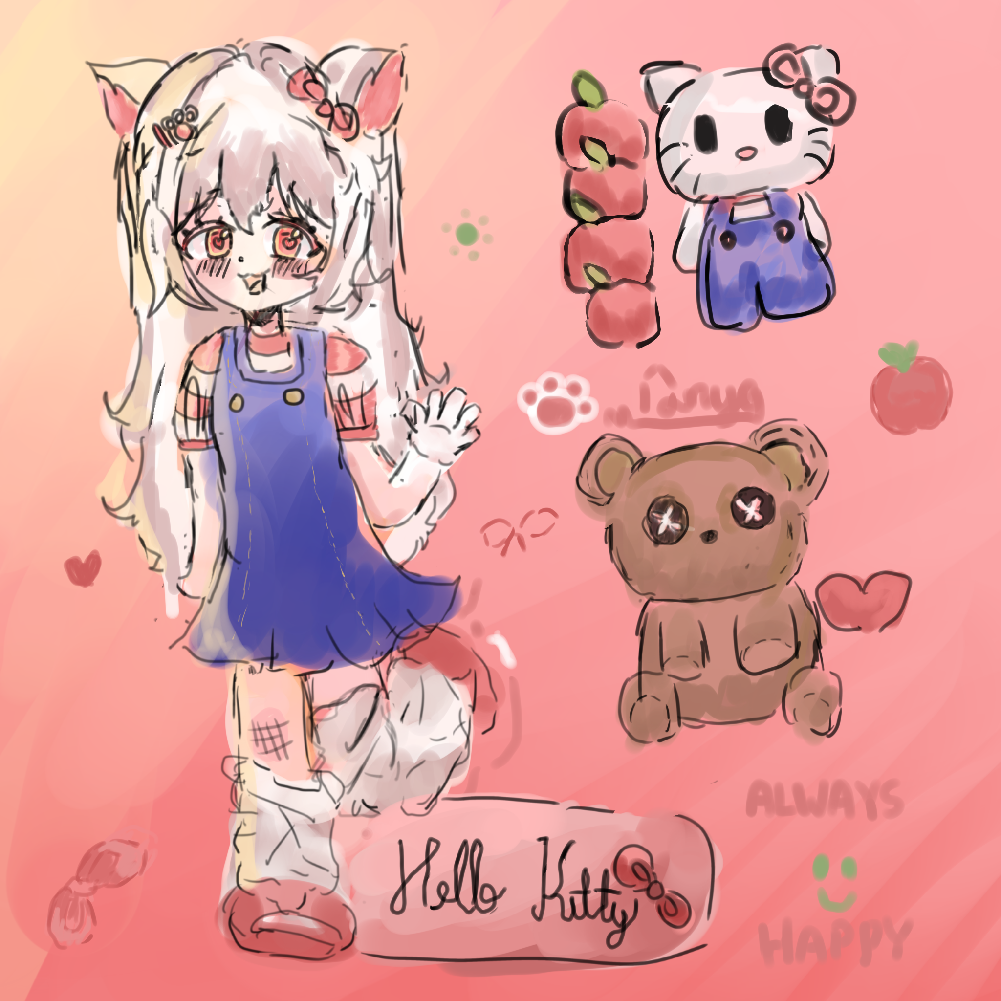 Hello Kitty 🎀💝 - ibisPaint