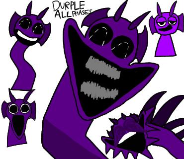 durple sprunki all phases
