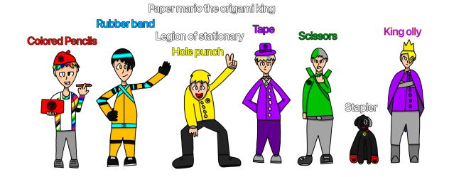 Paper mario Tok Los as humans