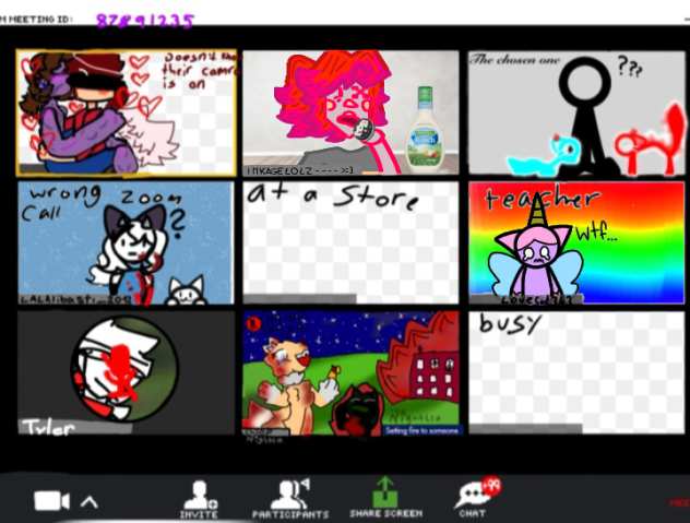 Zoom call collab!
