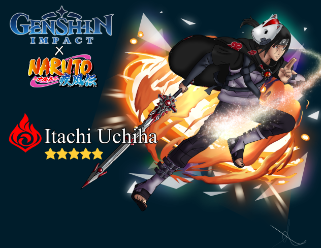 Genshin x naruto crossover