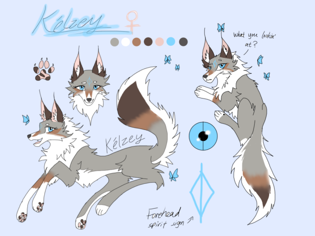 Kélzey reference sheet