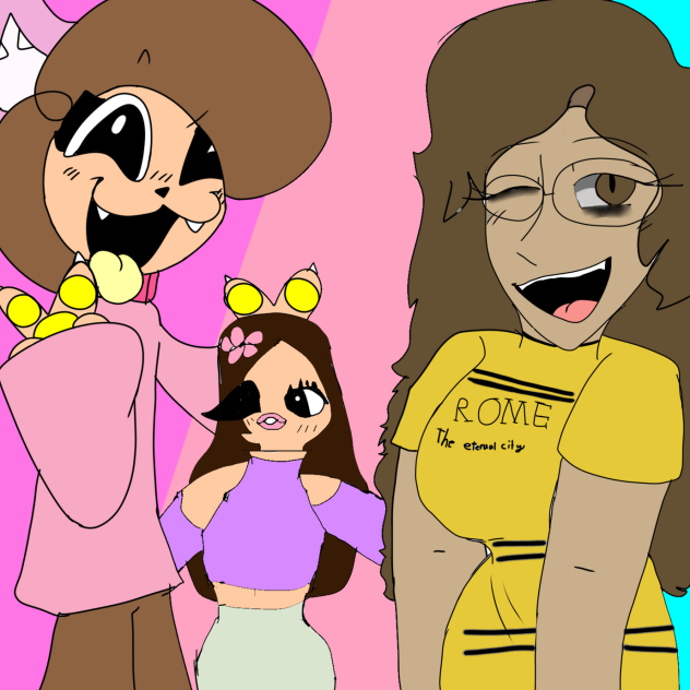 me and my friends drawings!