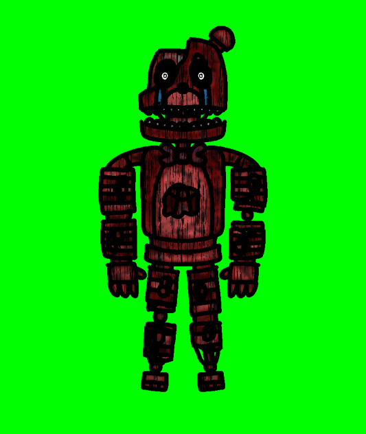 old Phantom sad bear