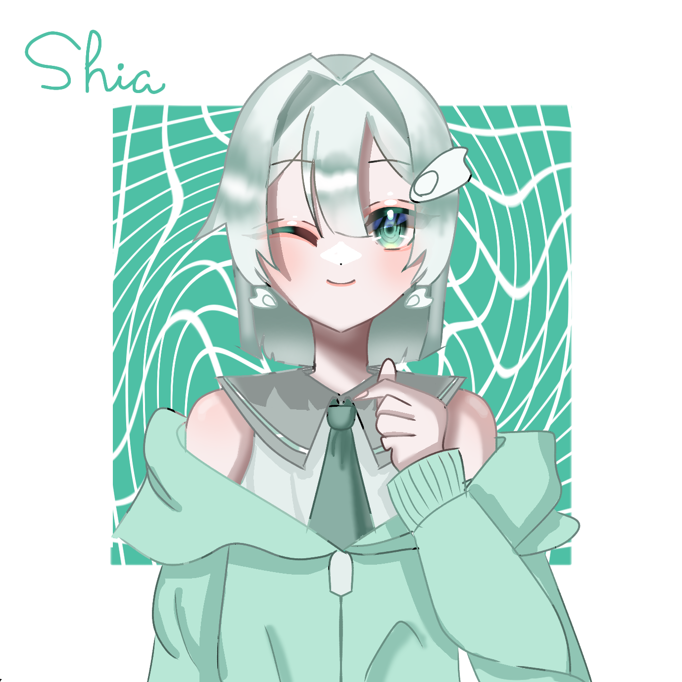 シア様の代理様 指ハート - ibisPaint 