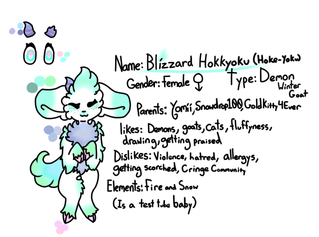 Blizzard H. (gift for Yomii+Snowdrop100)