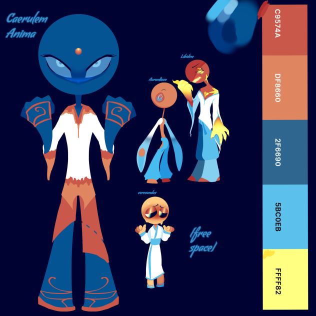 sola caerulem anima