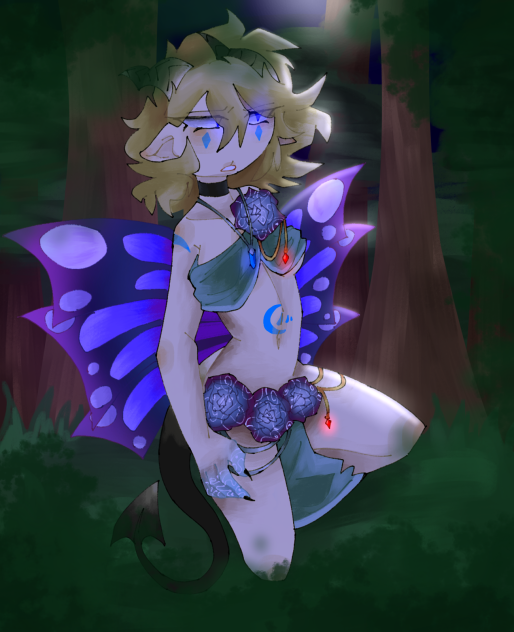 Fairy AU willow doodle