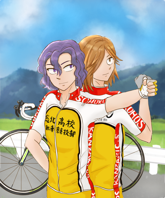 弱虫ペダル　手嶋and青八木