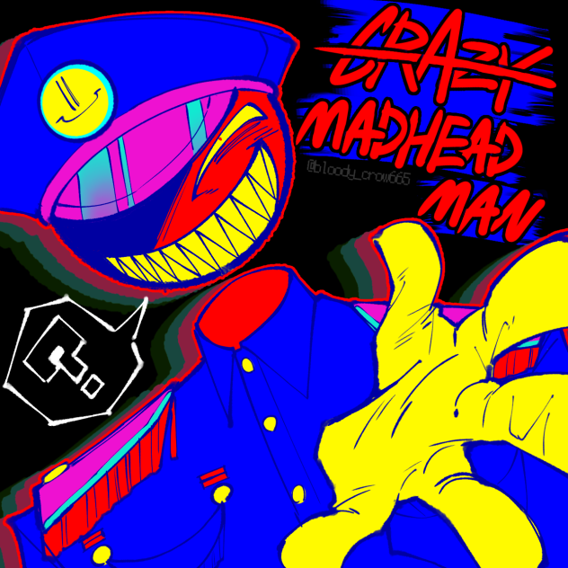 CRAZY MADHEAD MAN (Random oc)