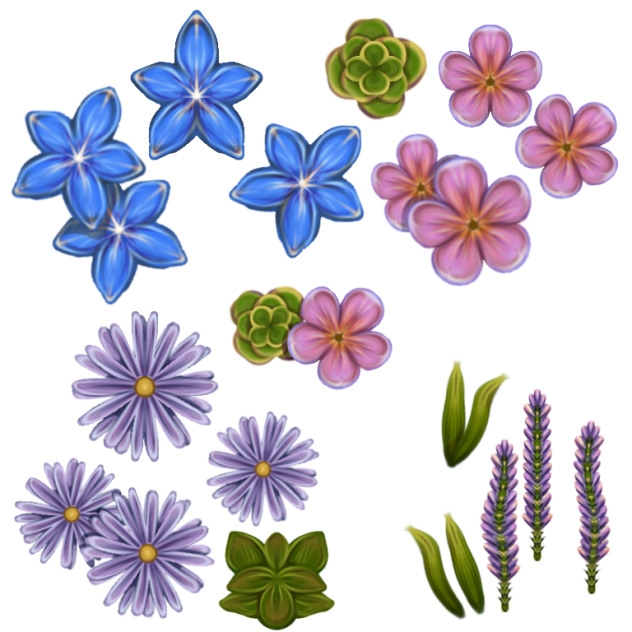 Mountain Flowers 🪻🌼🌿