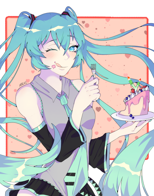 happy birthday miku