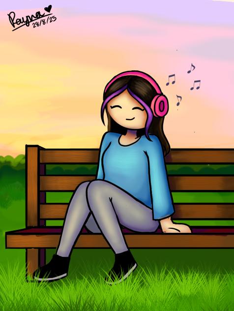 Chill with music 🎶