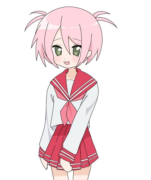 Lucky star art style