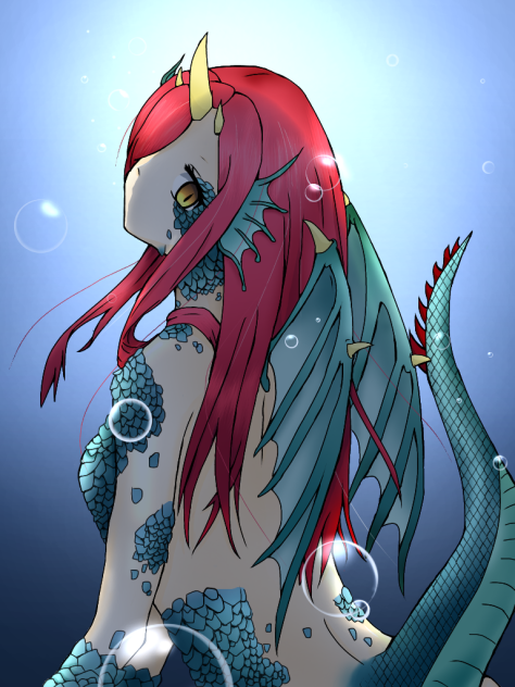 リメイク 【水龍 擬人化】