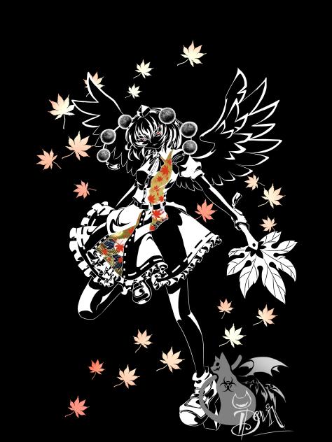 切り絵風あやや
