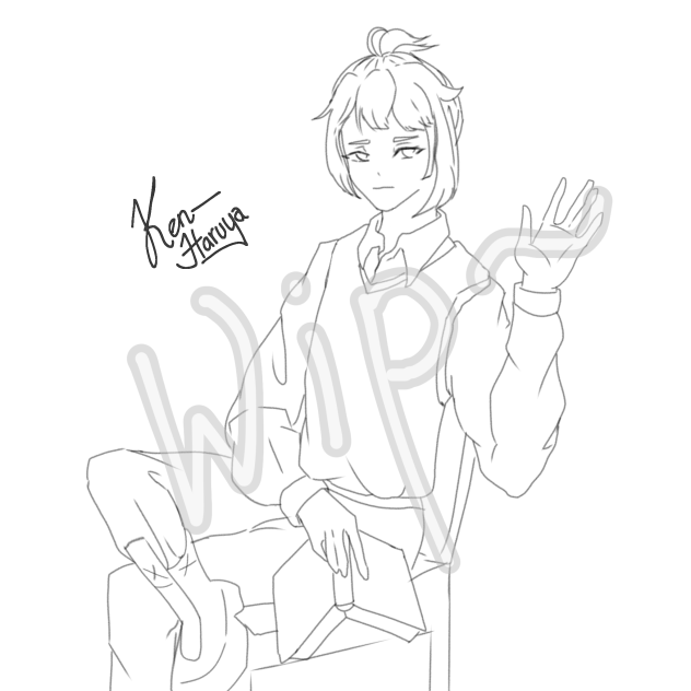 Arttrade wip with Ina (@Wilis Sugiyarti)