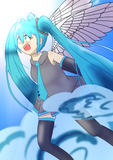 空飛んでる感じのアレ