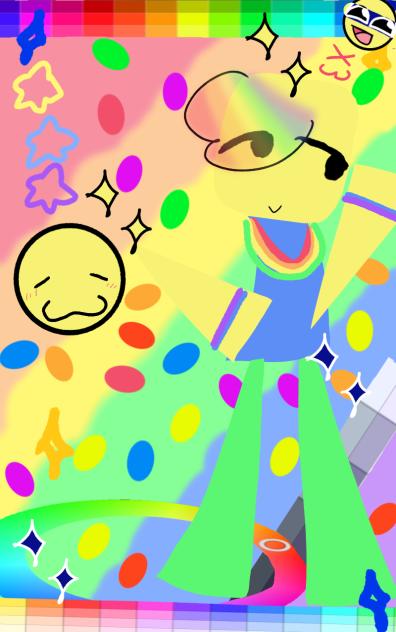 silly colorfull noob!