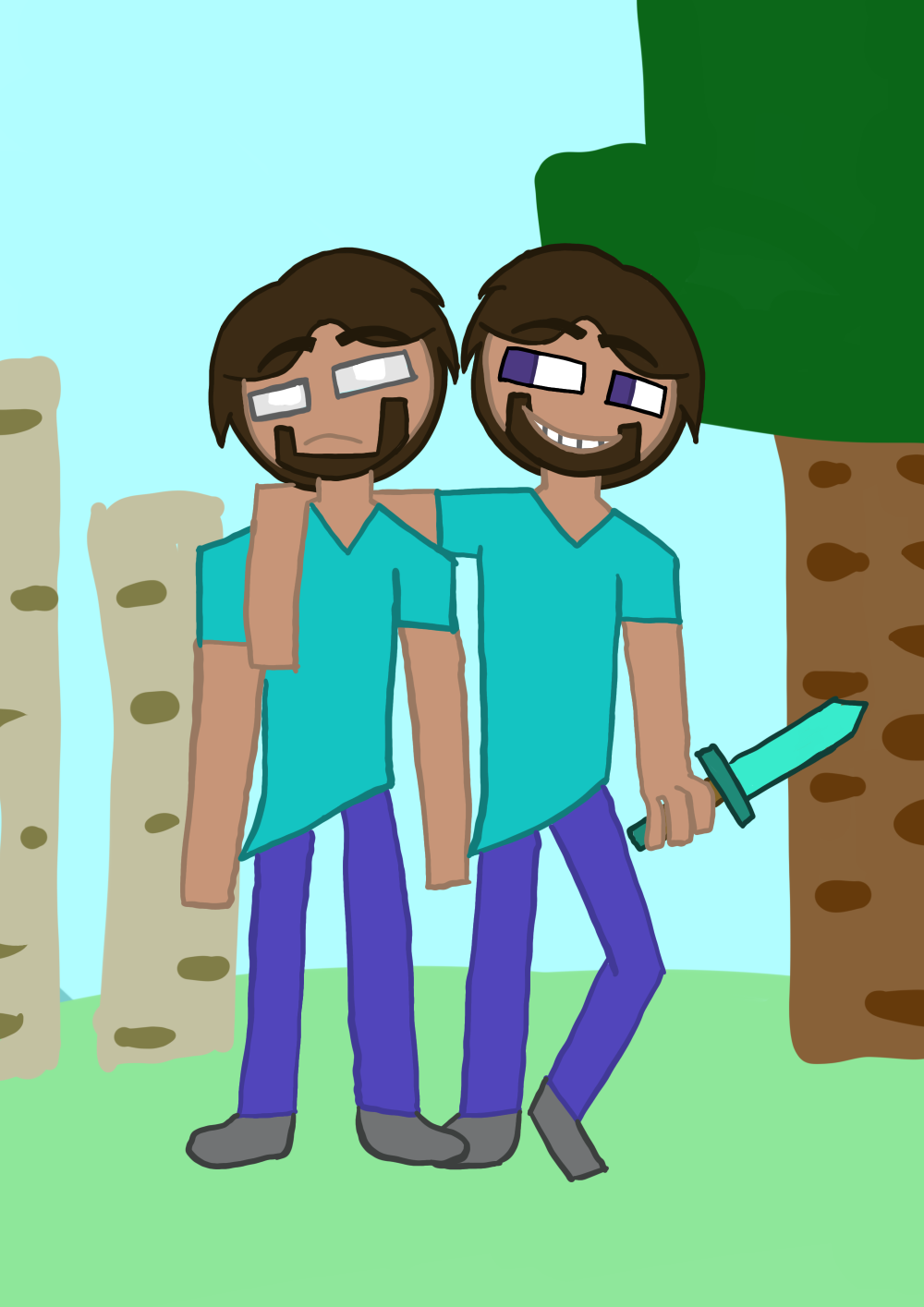 Minecraft - ibisPaint