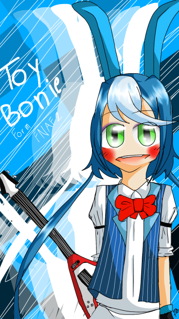 Toy Bonnie from FNAF2