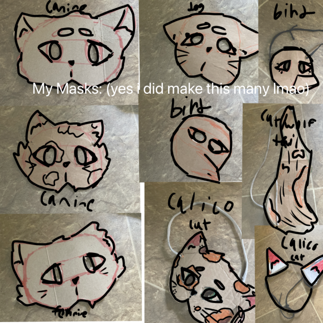 My masks and gear - ibisPaint