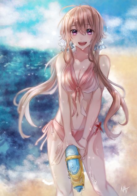 水鉄砲しよ～！