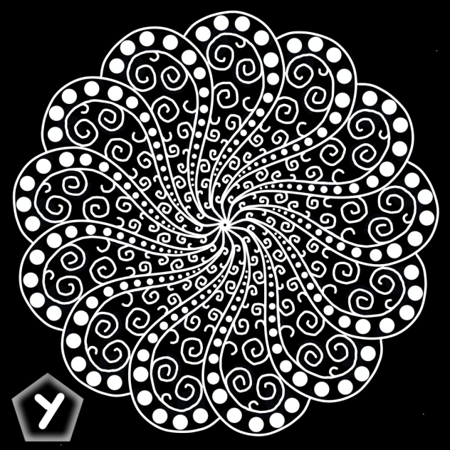 幾何学模様324 - ibisPaint