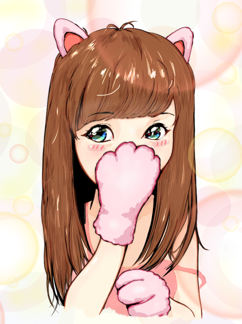 もふん♡今日寒い…