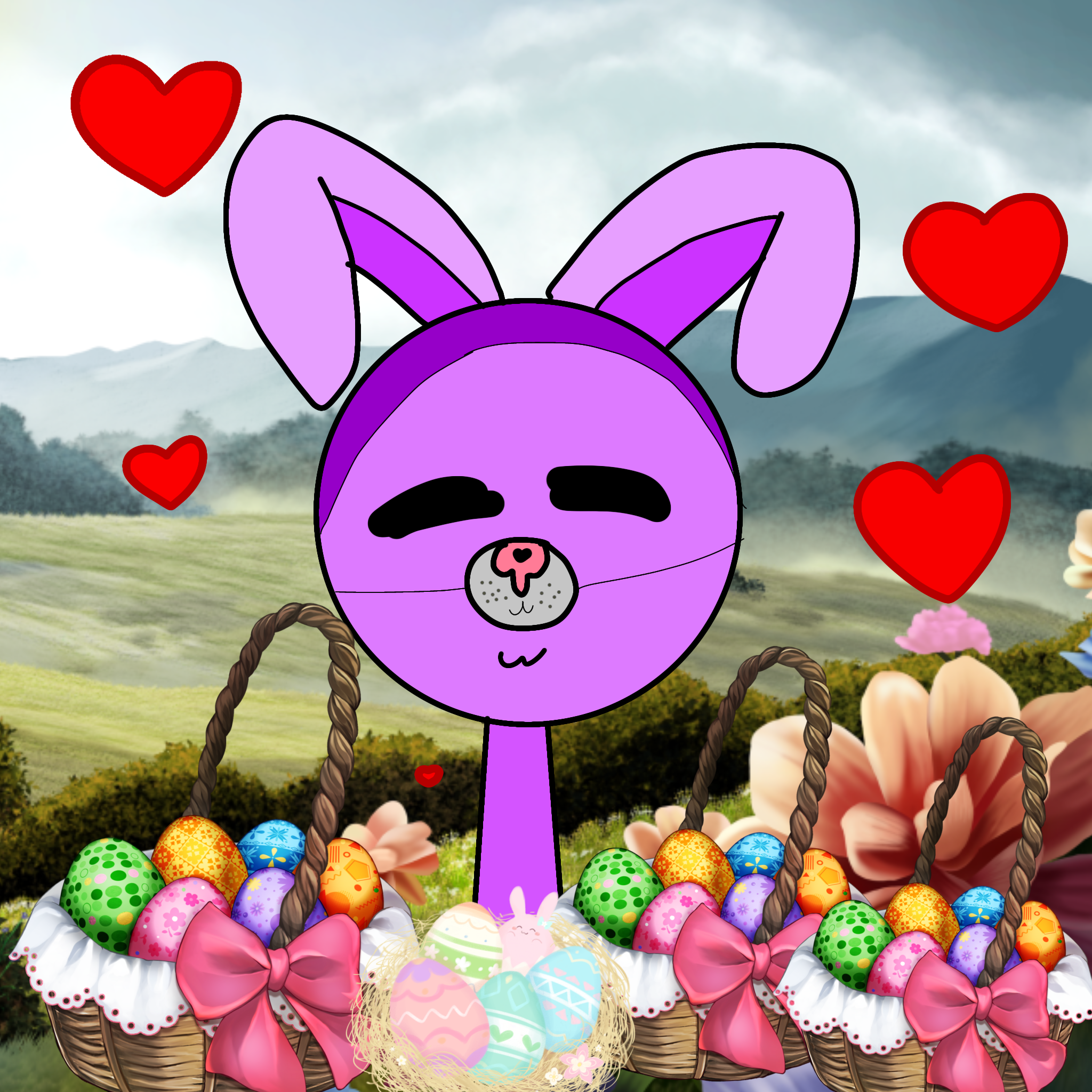 Happy easter - ibisPaint