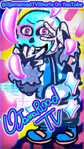 Sans... With some lights and sparkles.