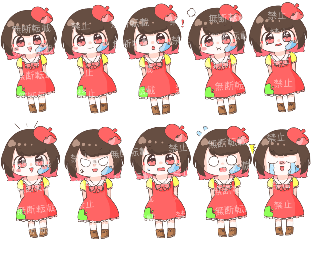 立ち絵　描いてみた