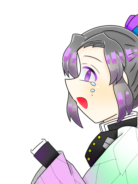 胡蝶しのぶ涙