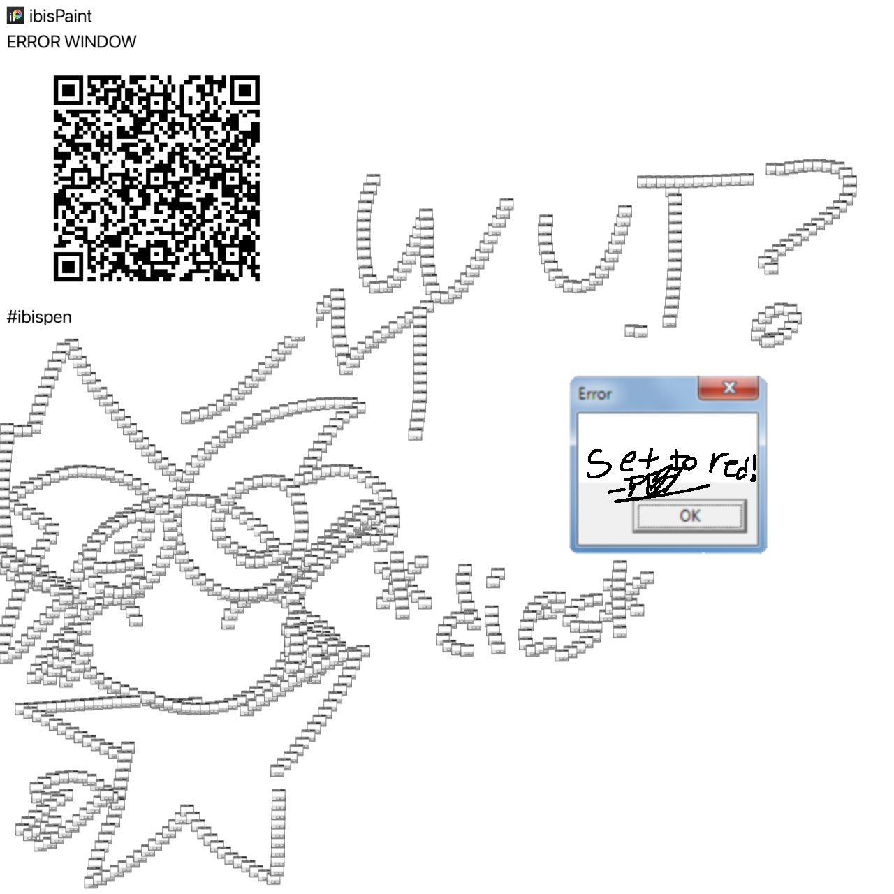 a wild error brush has appeared! - ibisPaint