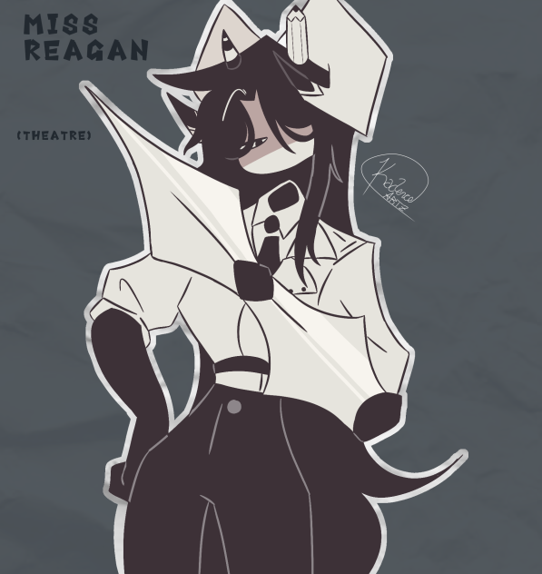 Miss Reagan!!! 🎭✒