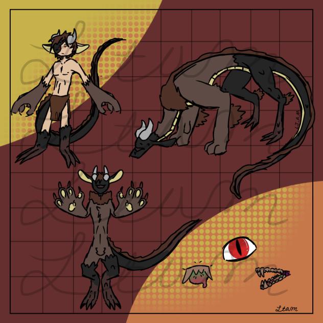 Nick Hybrid X Feral Anthro Humanoid