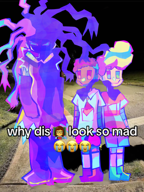 why dis 👩‍🏫 look so mad😭😭😭
