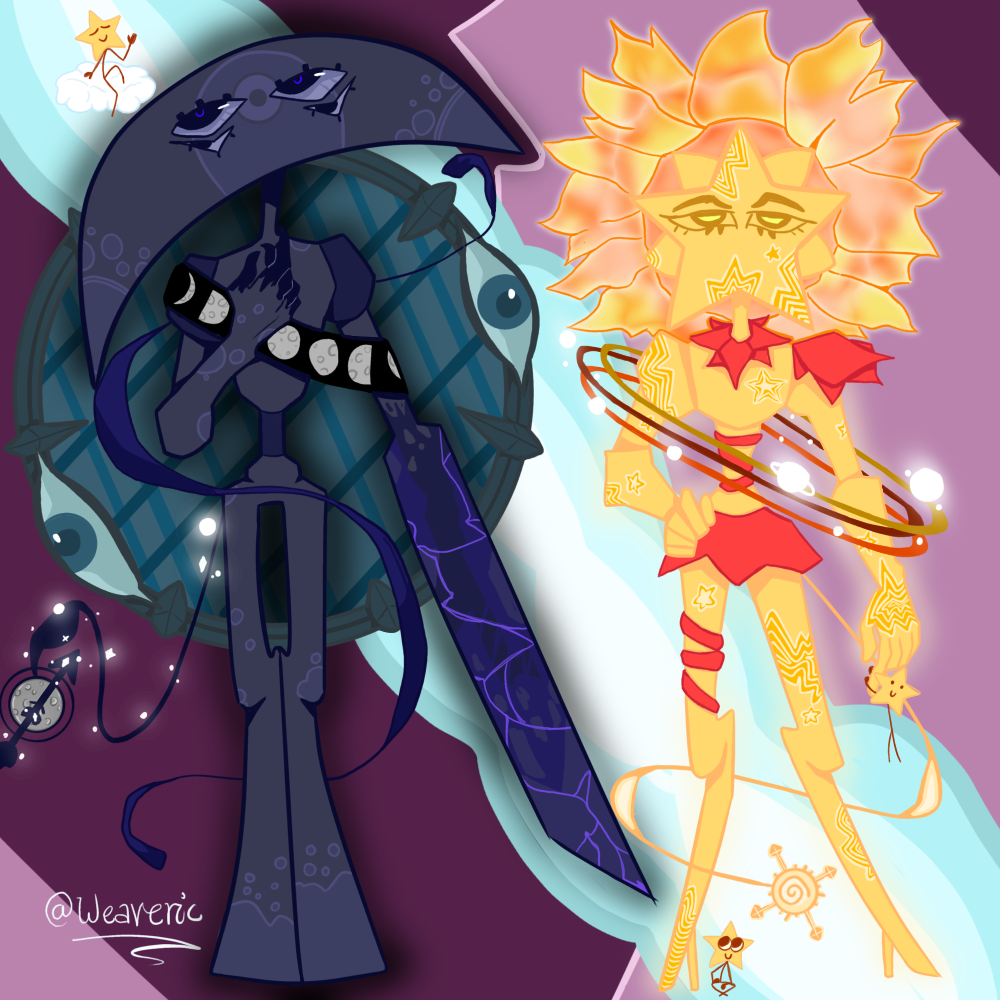 Sun & moon - ibisPaint