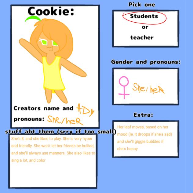 I Hate This Kindergarten OC