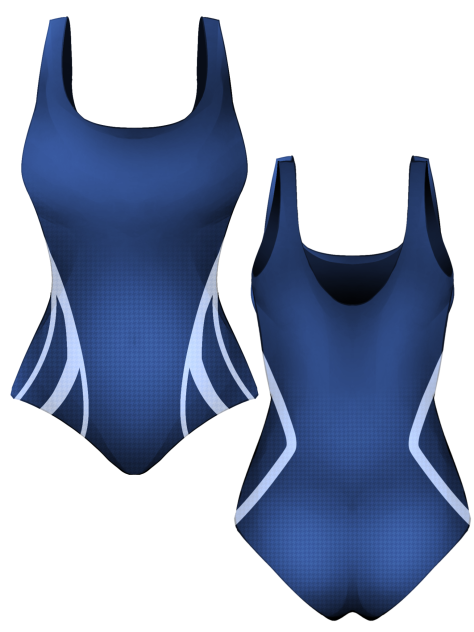 IBM32025 swimming suit d