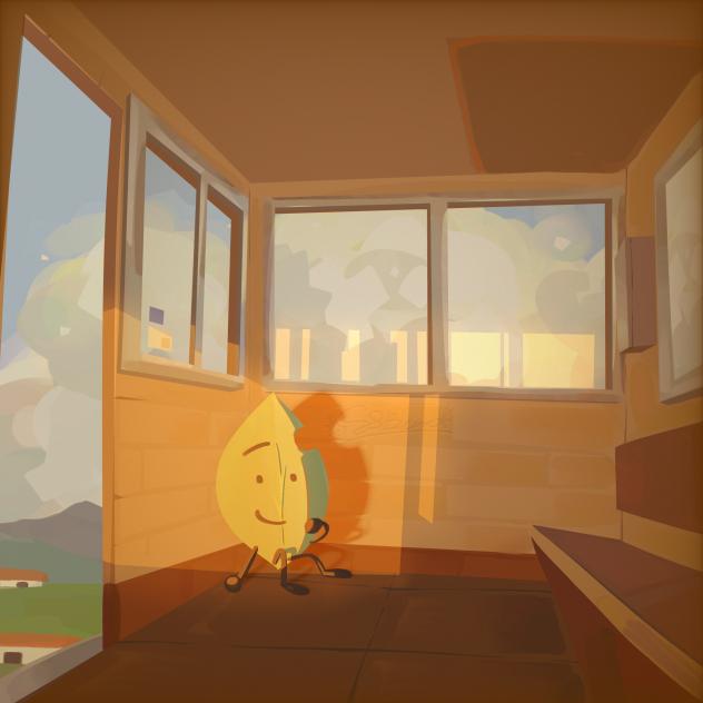 backgrounds practice with Leafy!