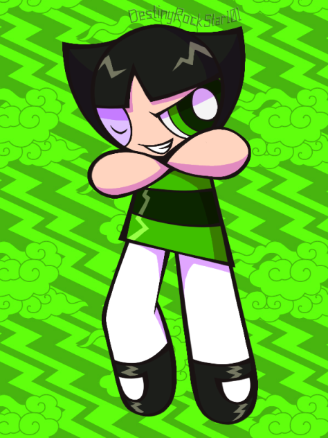 PPG Buttercup 💚🖤