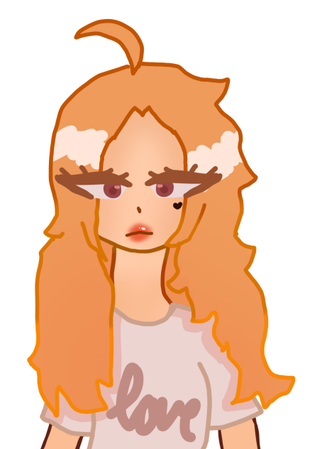 A failed drawing of Julia Gilessa #43