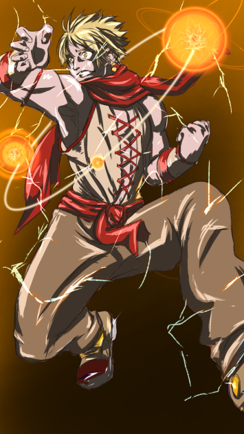 武闘家 配色練習