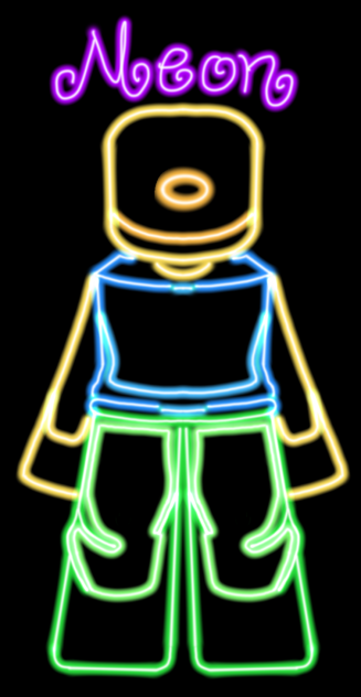 Roblox noob neon