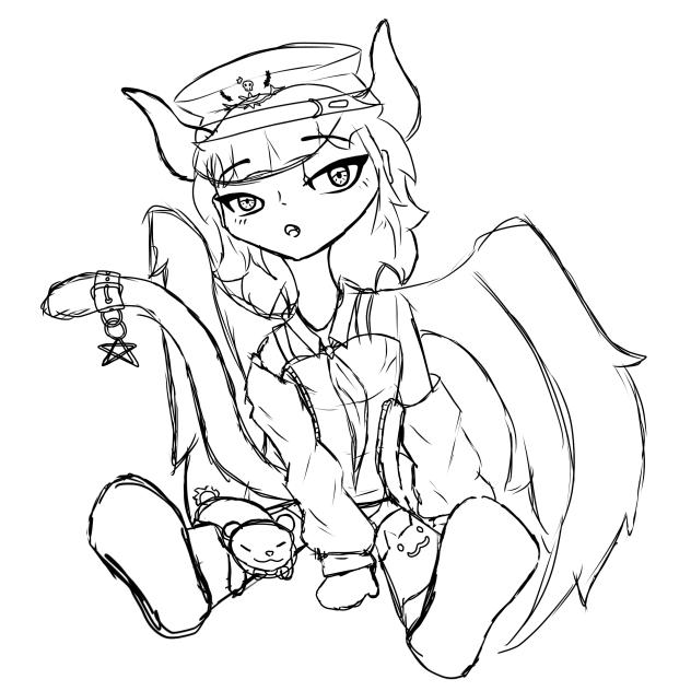 Aussie had her hair cut! (Sketch)