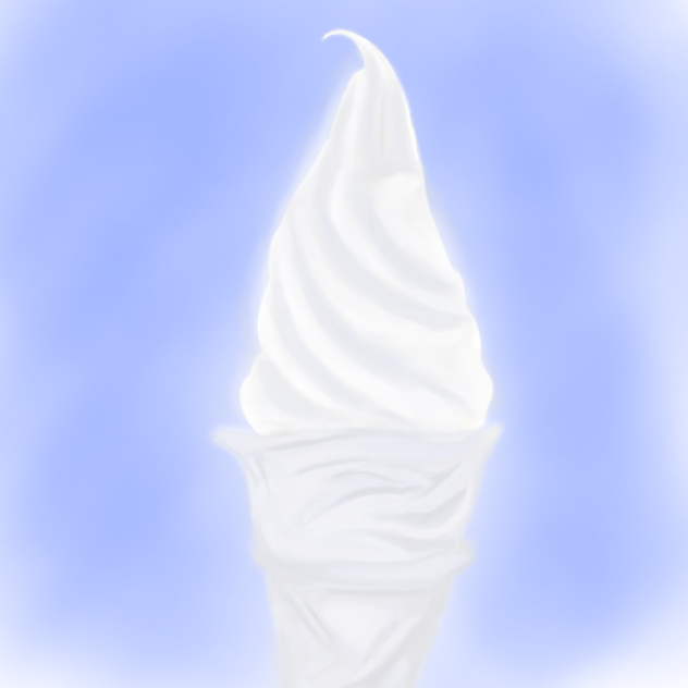 ソフトクリーム ティッシュVer.