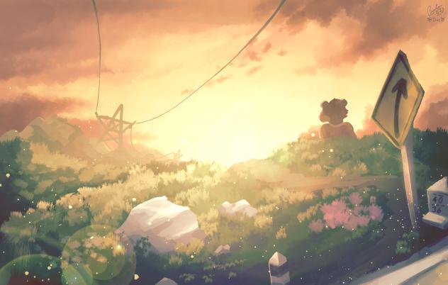 Calm and waiting...