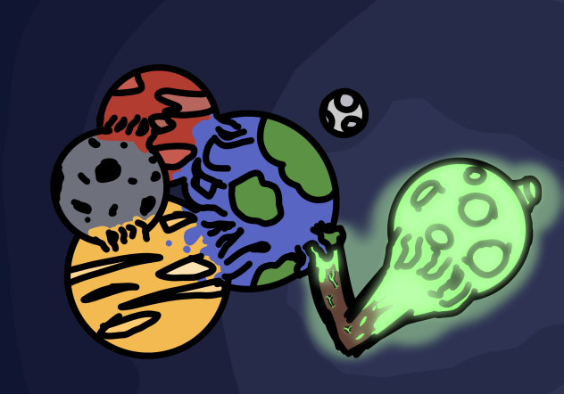 Planet radiation